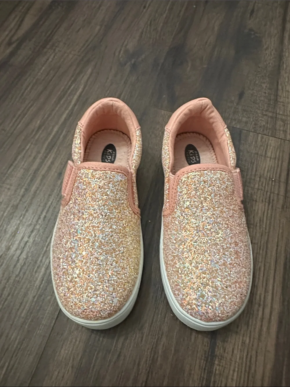 Dr. Scholl's Girls' Glitter Slip-On Sneakers